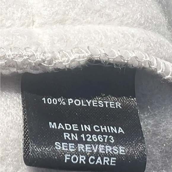 New $75 NFL Logo Dropped Crotch Slim Fit Sand Polyester Joggers BOY L(14/16) - Picture 4 of 9